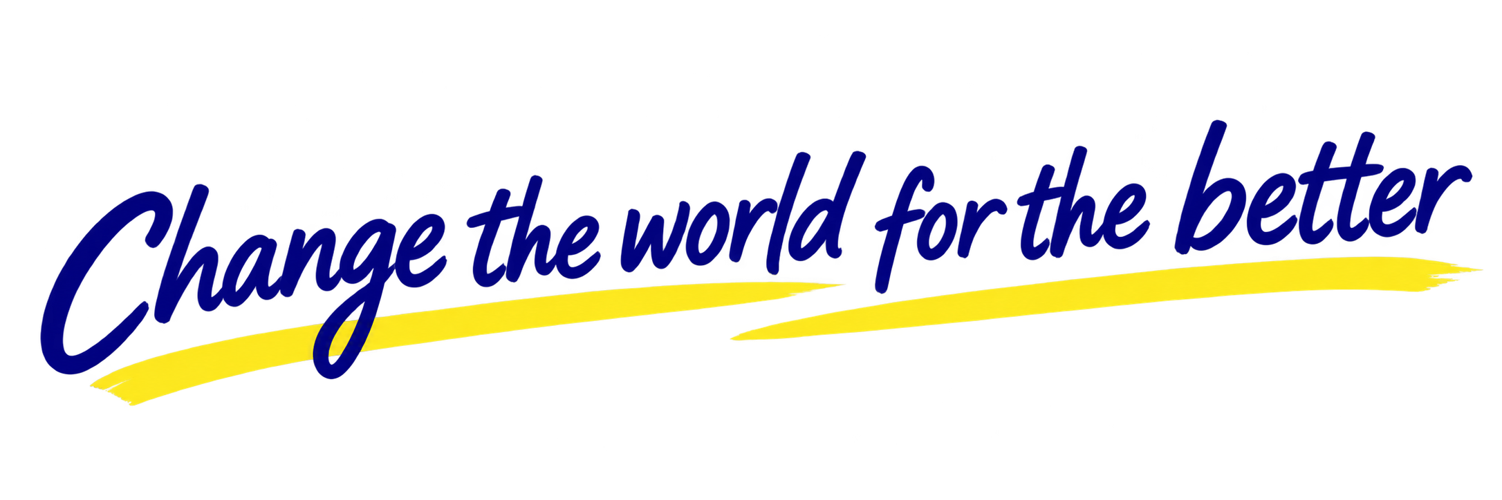 世界をより良い方向に変える