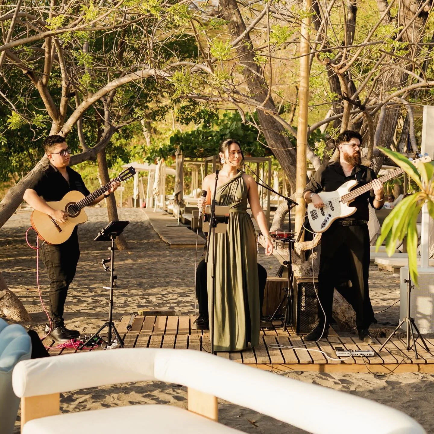 Melannie O Soft Latin Quartet at Prieta — artist archive