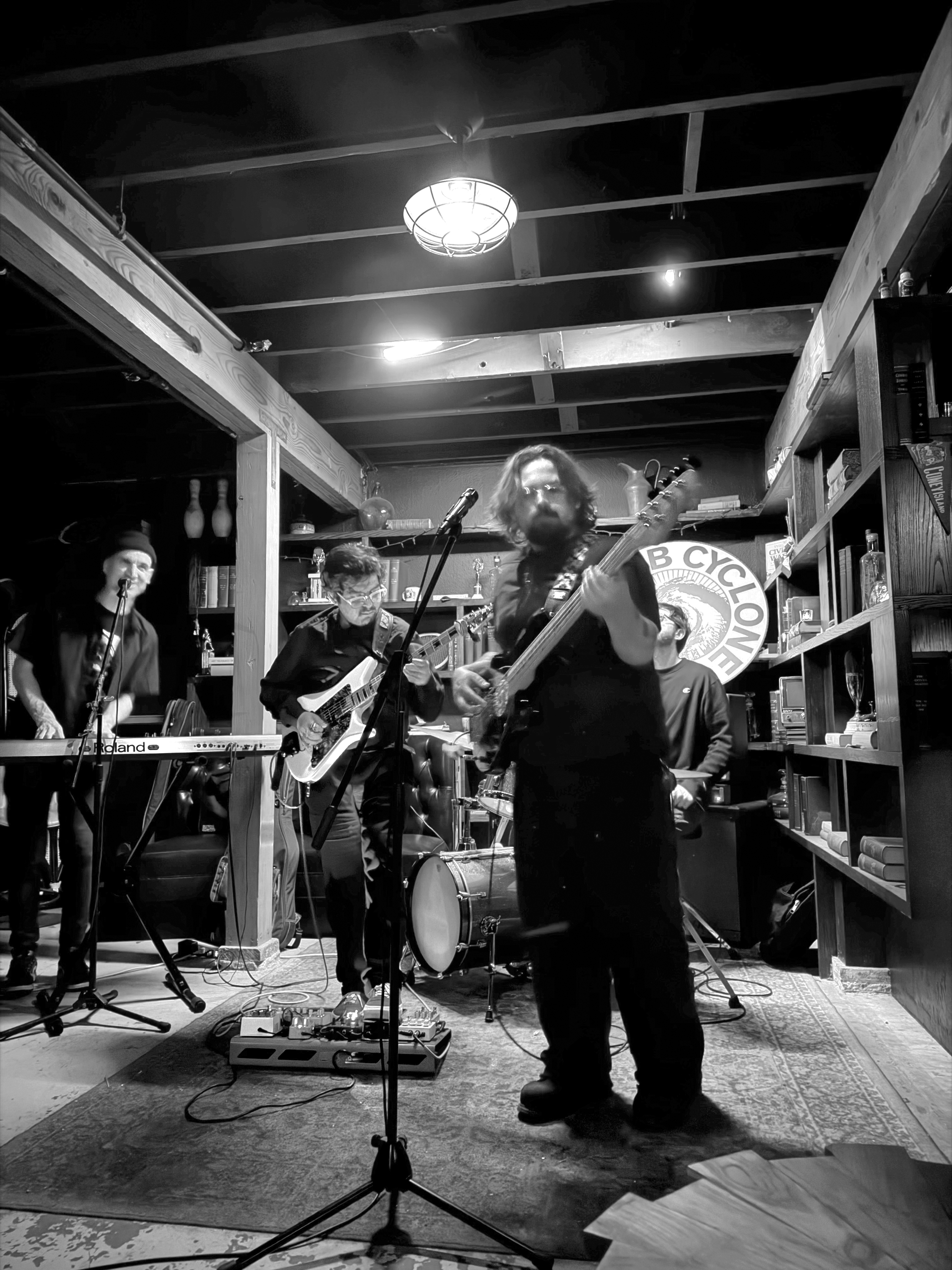 Bomb Cyclone Unit at the Brick Box Cabaret, Sidecar SLO