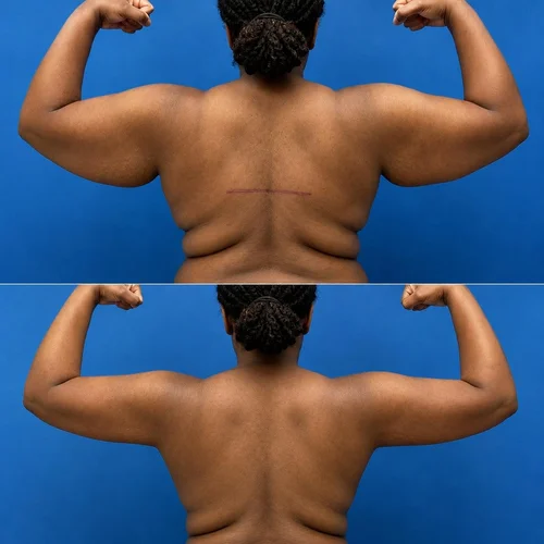 Arm lift before and after result in Torrance, Los Angeles