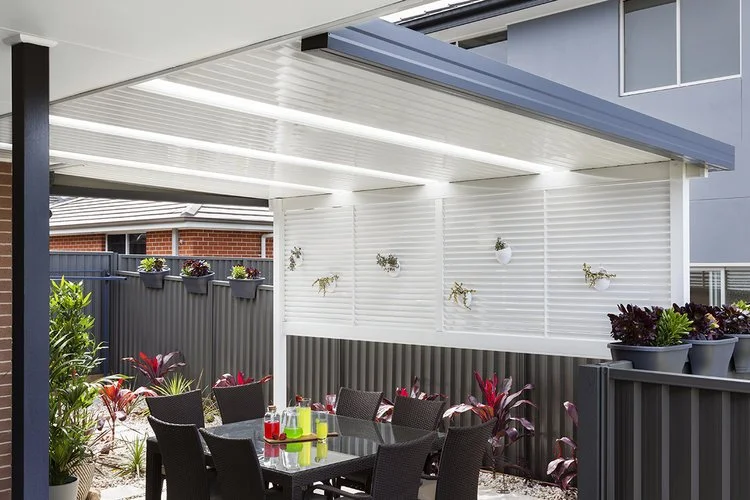 Custom patio structure for a Mid North Coast home
