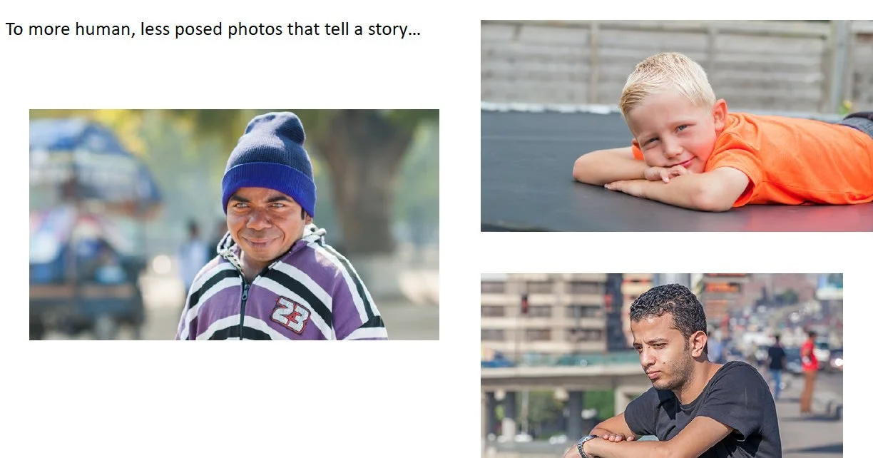 Moodboard: more human, less posed portraits