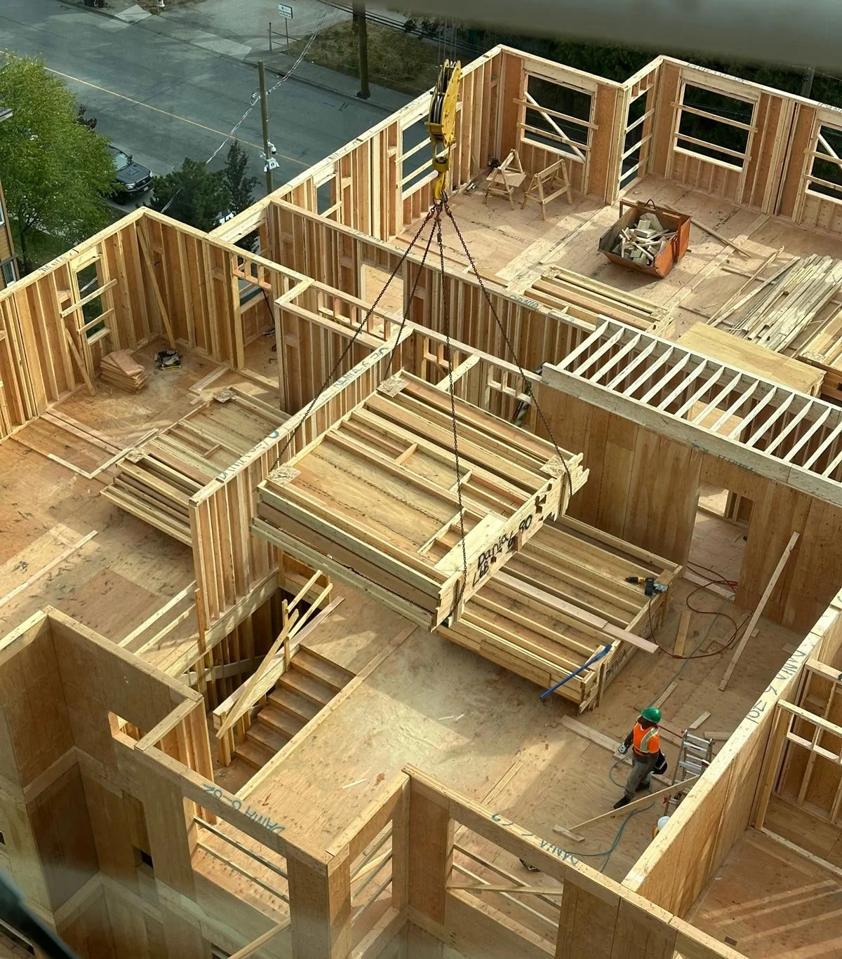 FabTech prefab wall panels Fraser Valley construction