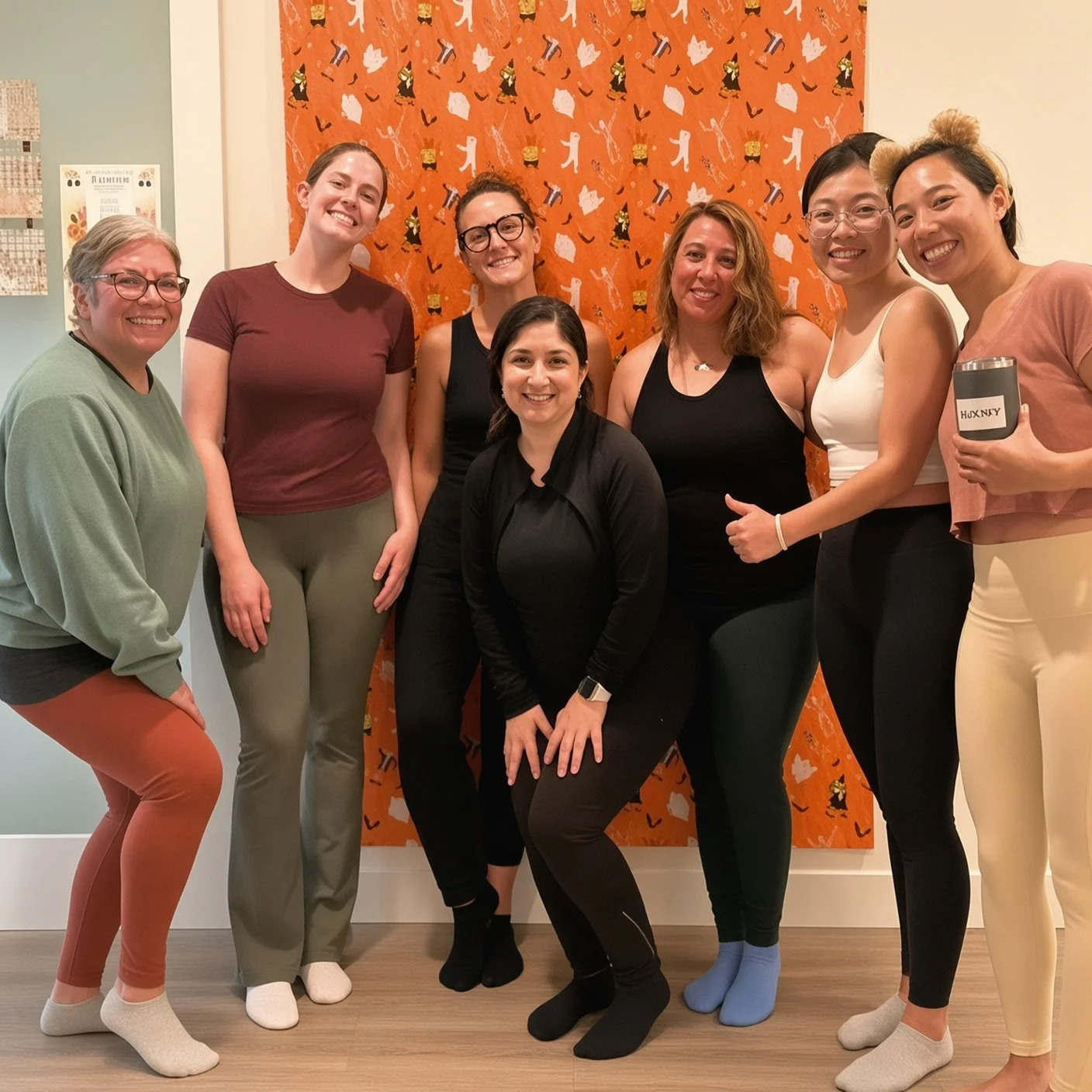 Private yoga celebration
