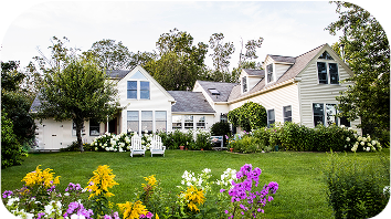 Peaceful garden retreat center