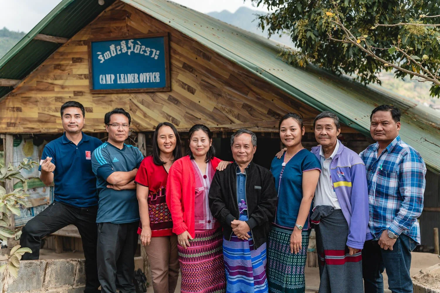 Camp administration documentary photography