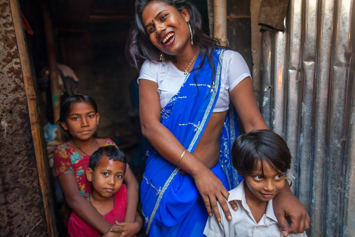 NGO photography of Hijra community in Dhaka