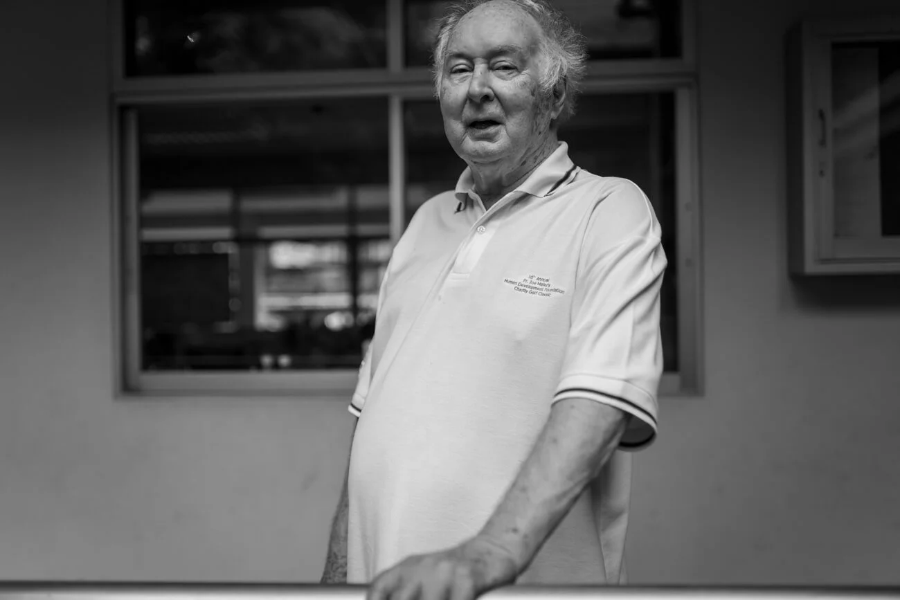 Portrait of Father Joe Maier in Klong Toei