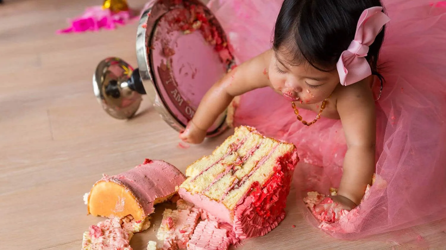 Cake smash first birthday Hong Kong