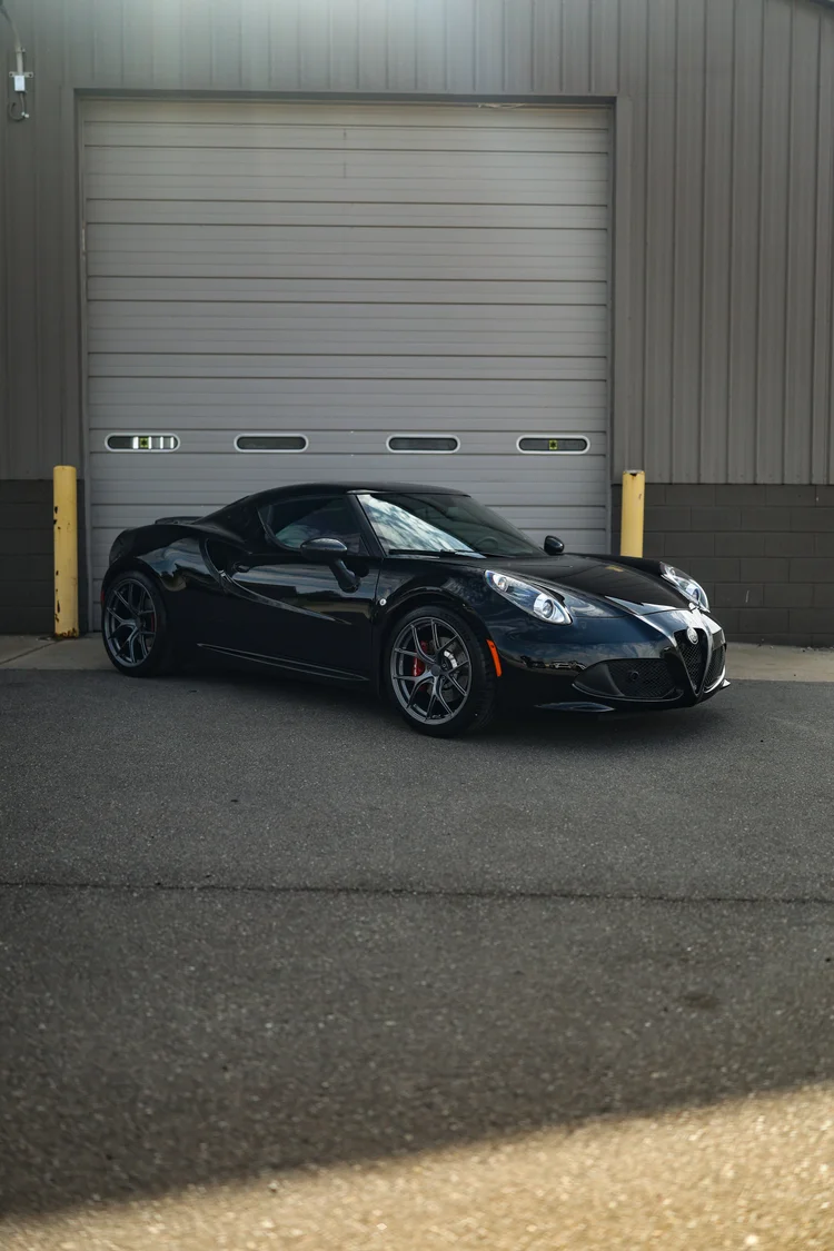 Alfa Romeo 4C finished with paint protection film at Ascension Automotive
