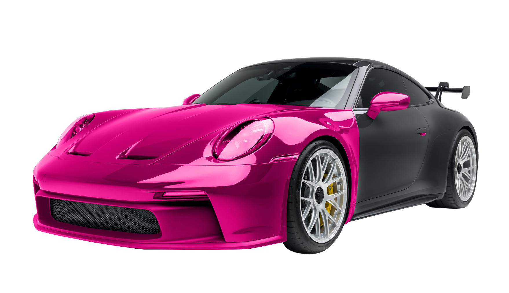 Arise PPF Package — Front-end coverage shown on Porsche GT3