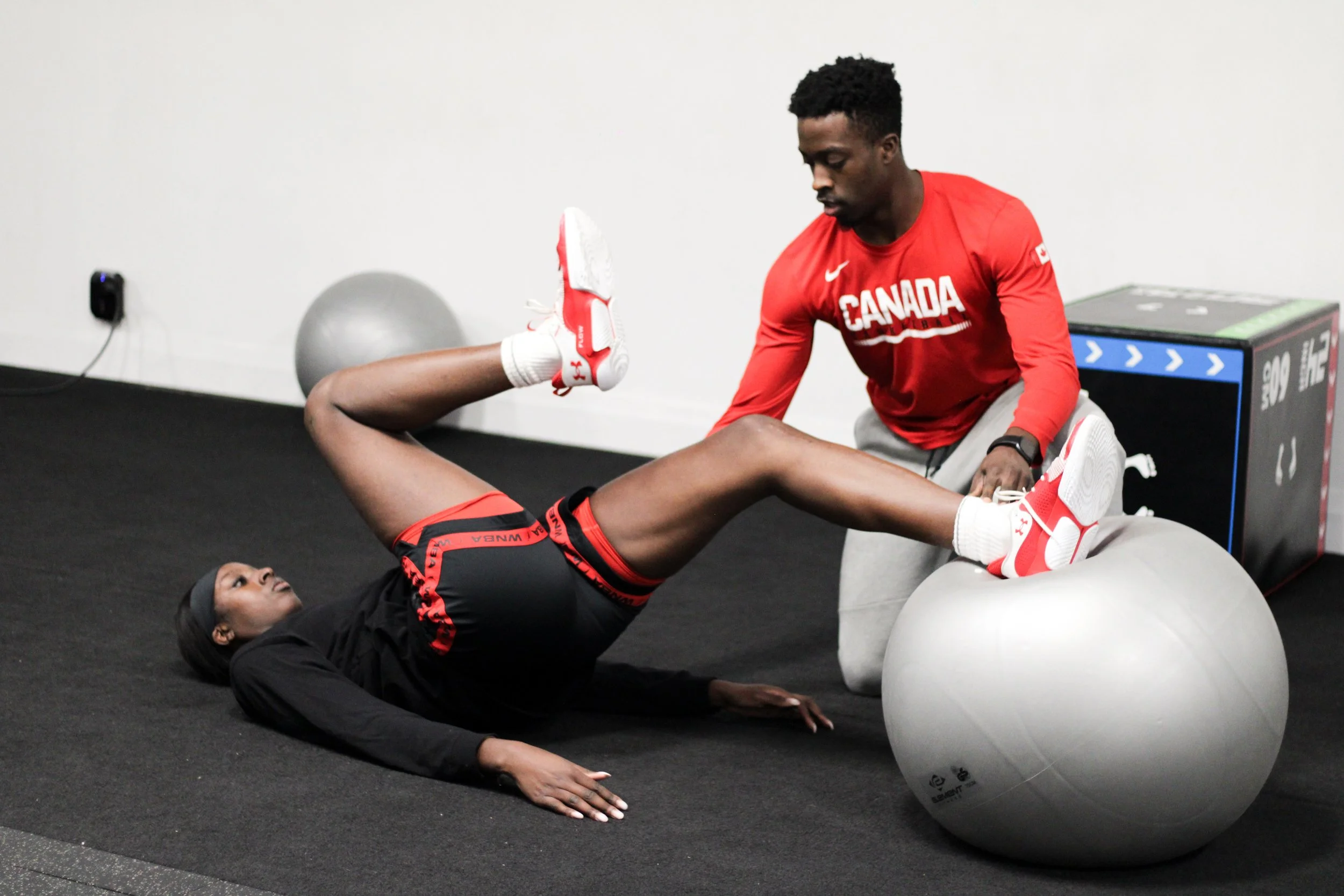 Benson Amihere, physiotherapist and strength coach at Ben Performance in Milton