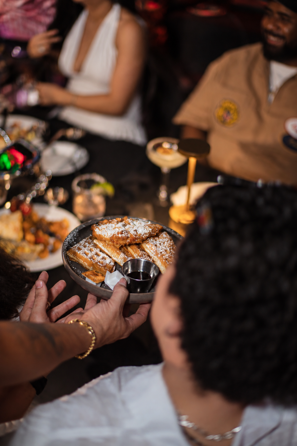 Brunch favorites served during Sunday Drag Brunch at The Montrose Country Club