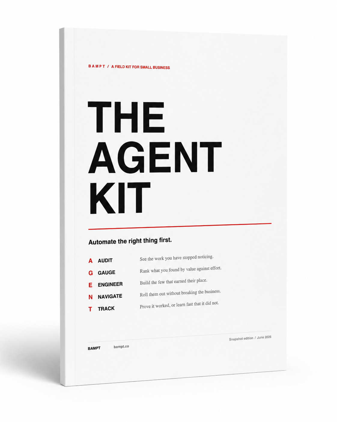 The AGENT Kit field guide