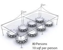 20x40 Seating 3