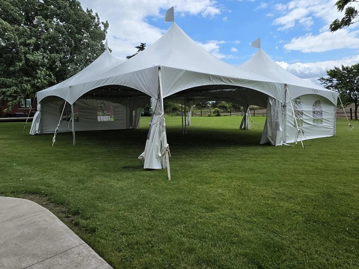 Marquee tent celebration