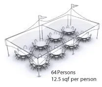 20x40 Seating 2