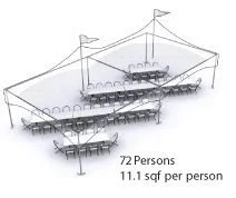 20x40 Seating 1