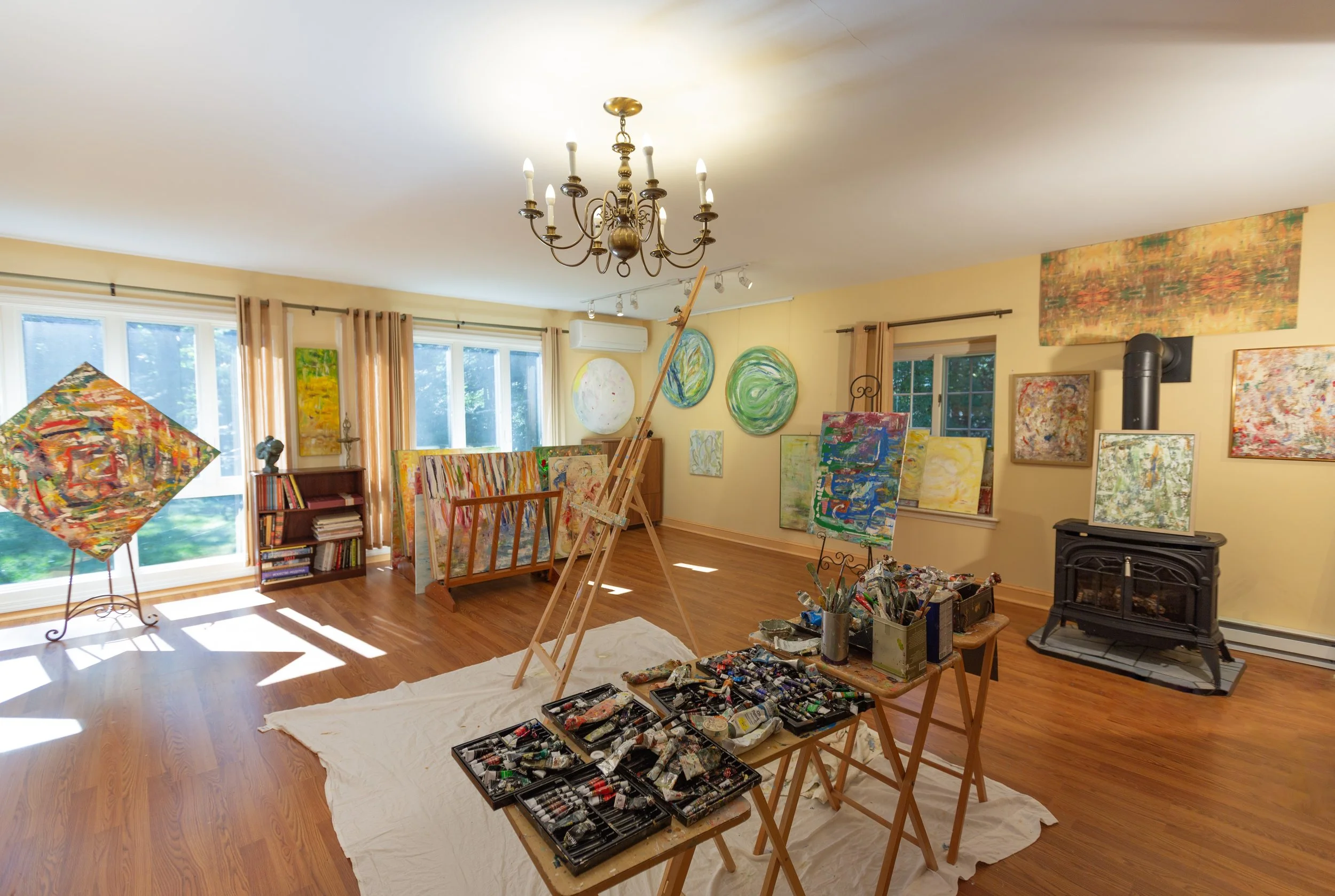 Irina Gorbman studio in Dover Massachusetts