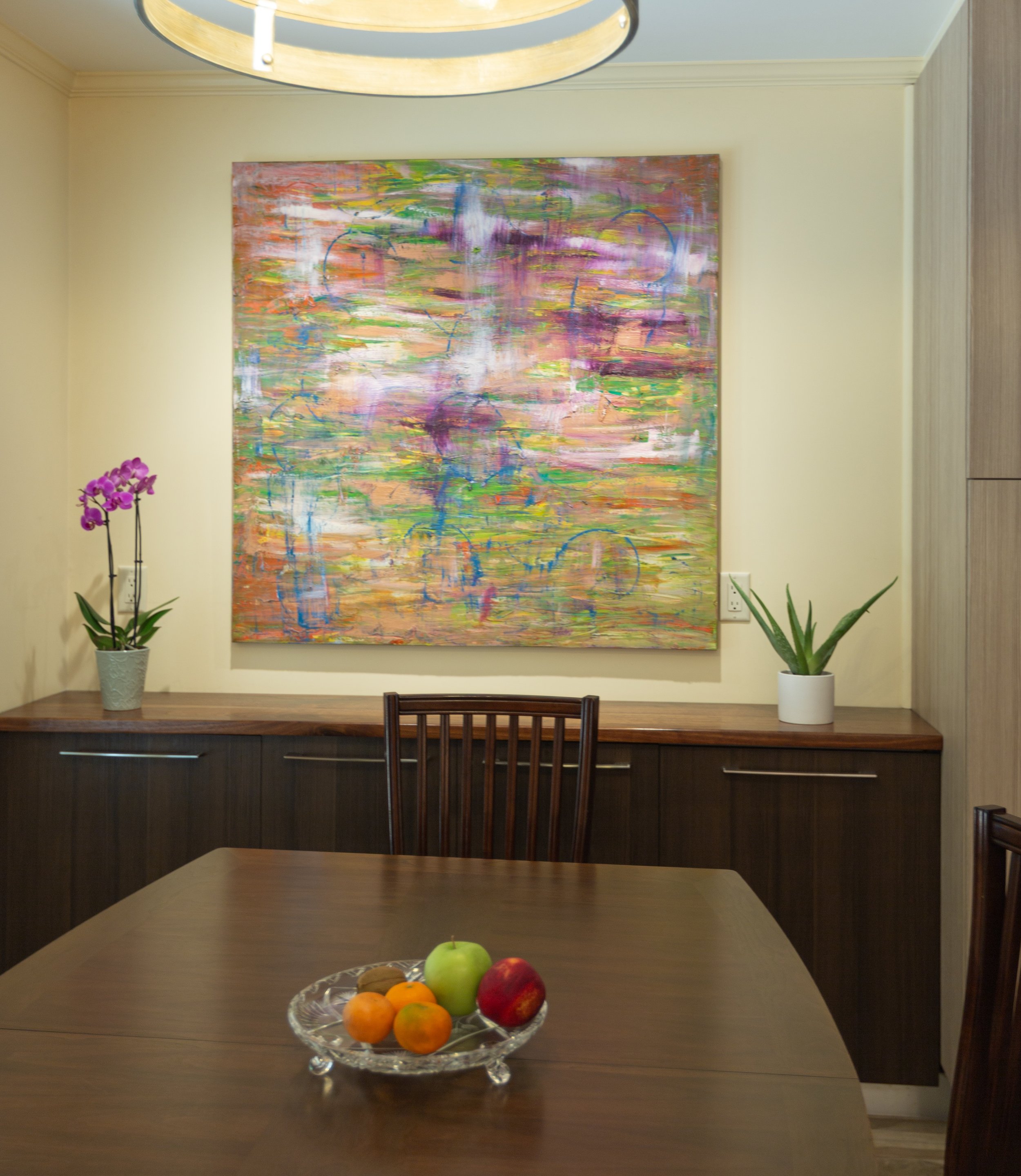 Irina Gorbman artwork in an interior