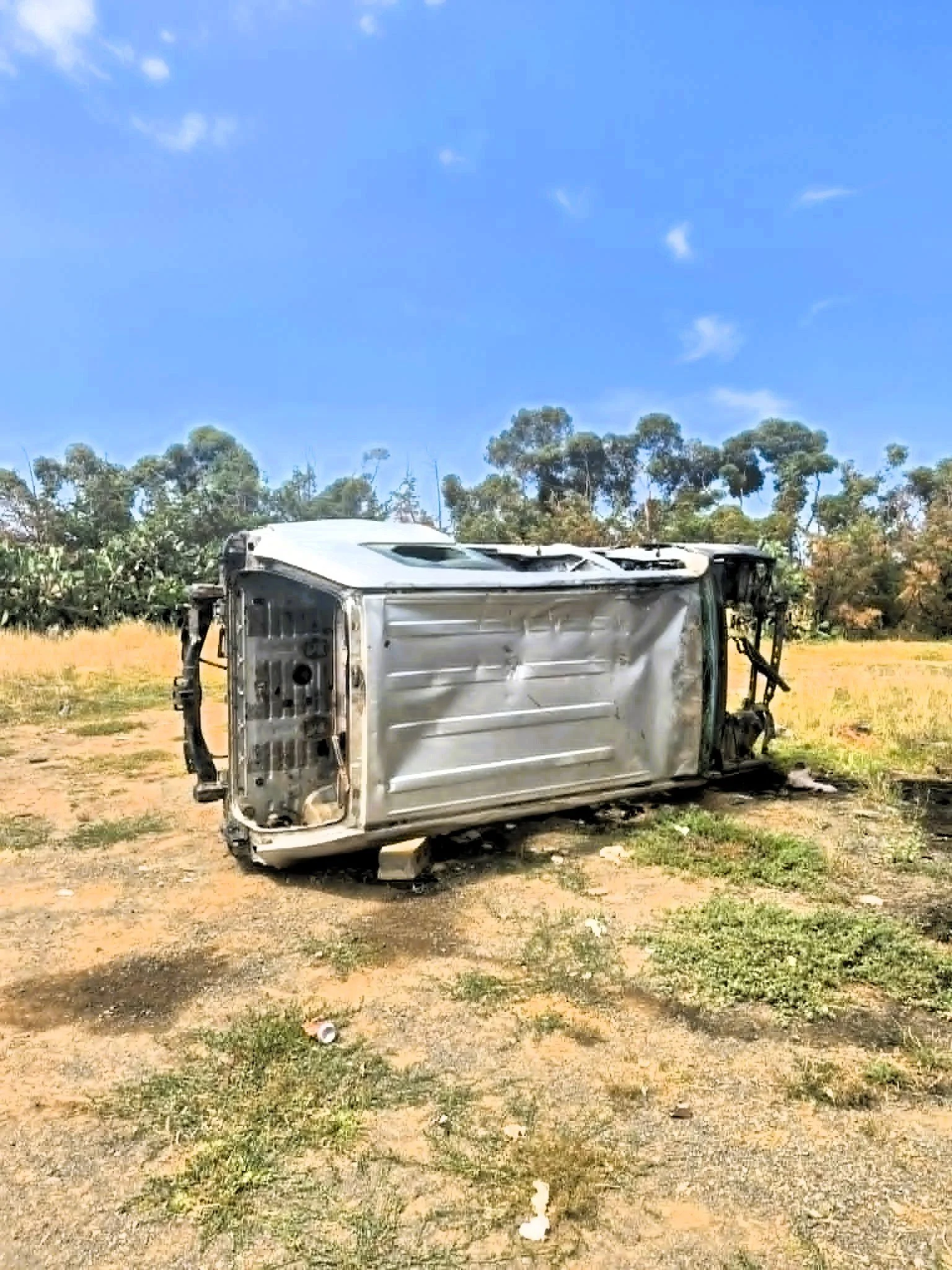 Abandoned material on unmanaged land creating property access and maintenance concerns