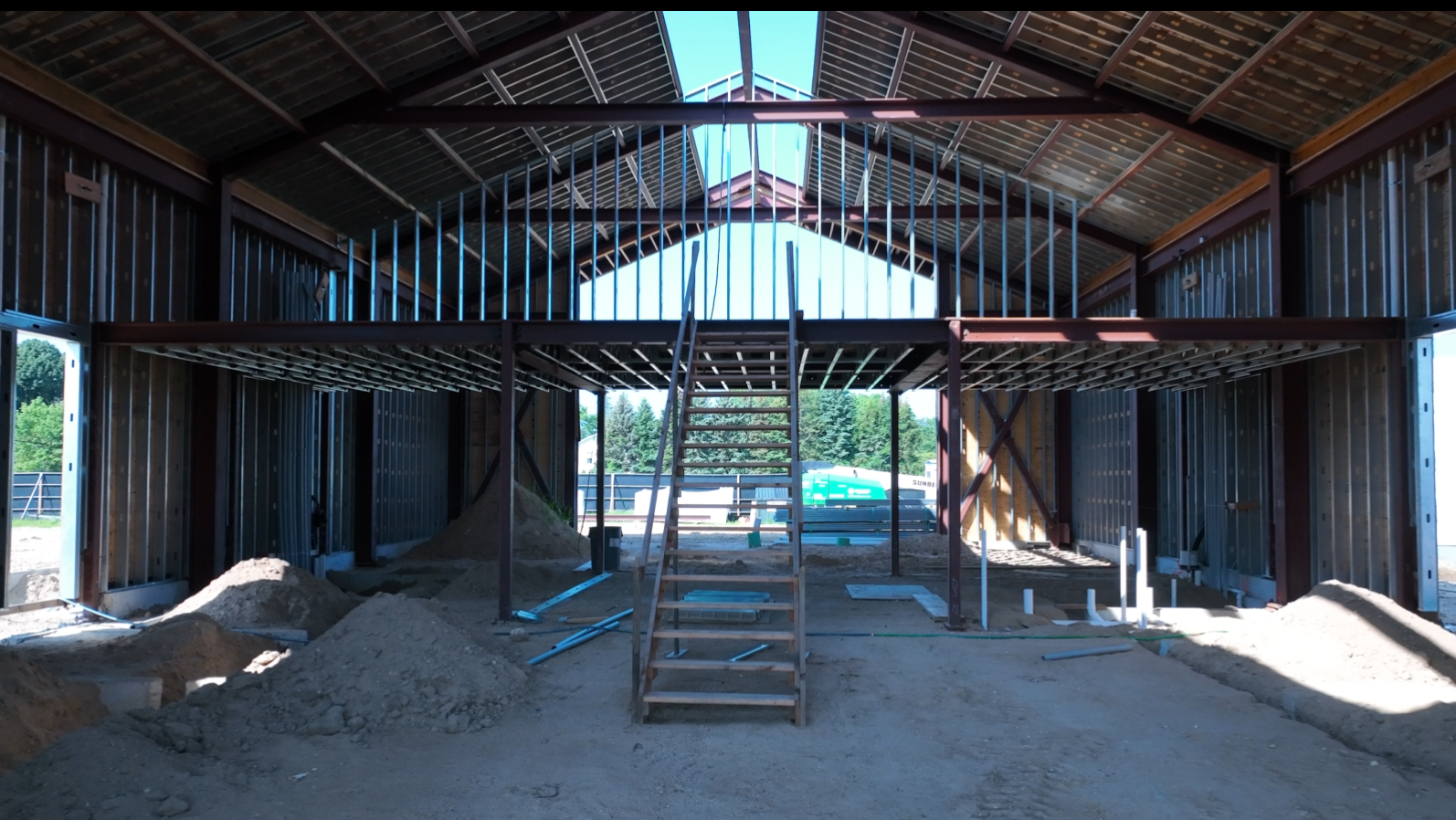 Vineyard construction milestone