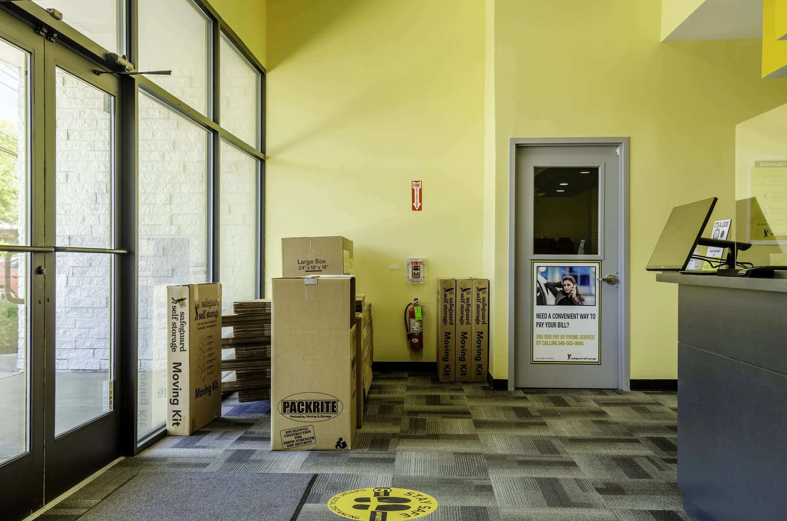 Safeguard Storage customer lobby