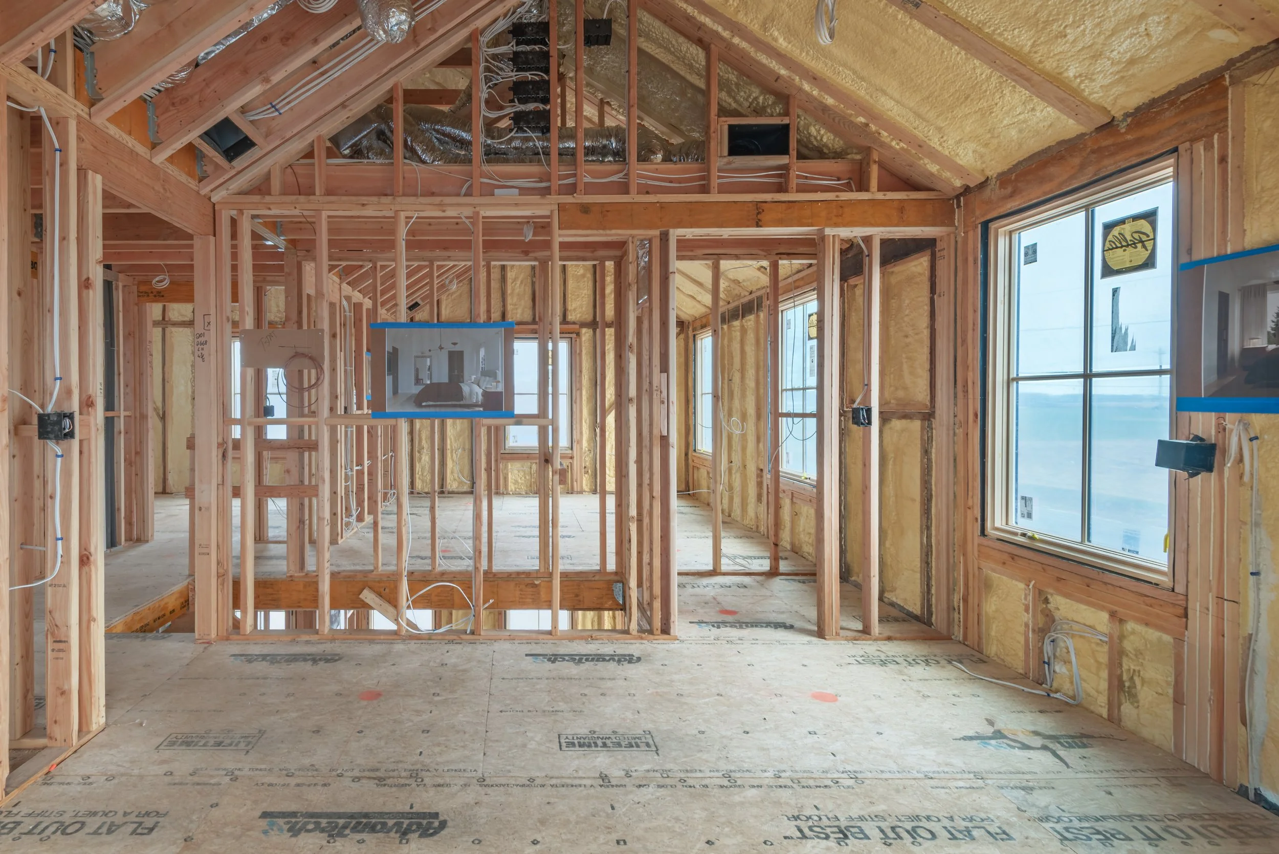 Hamptons renovation interior framing upper floor Long Island NY — Palma Design