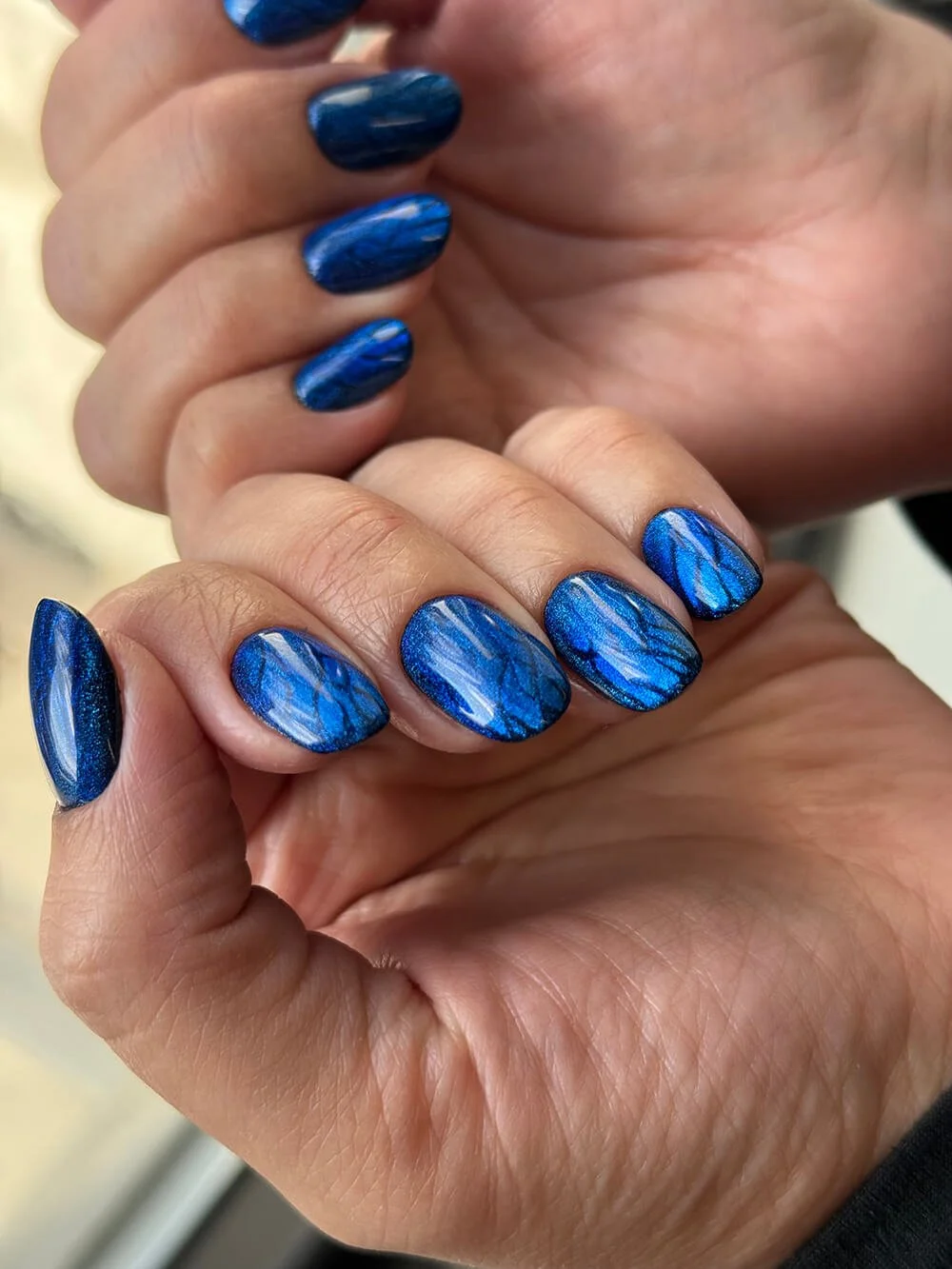 Advanced Russian manicure course NYC result with clean cuticle finish