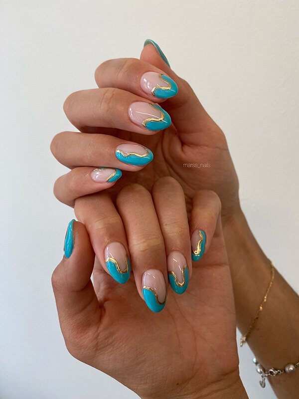 Russian Manicure Before After
