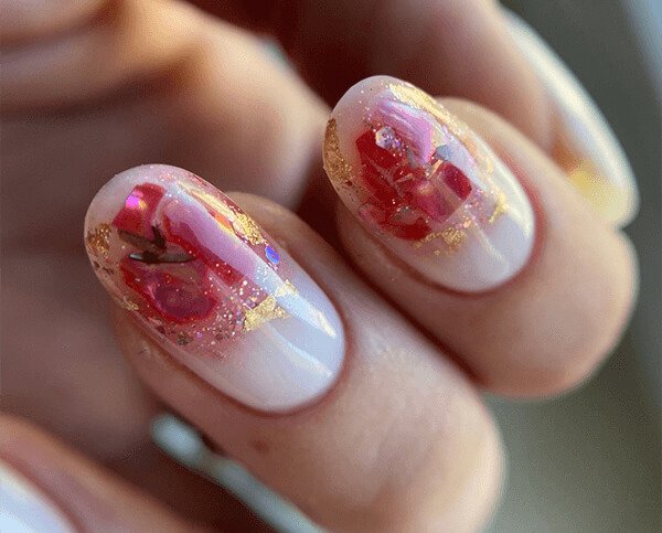 Russian Manicure NYC Mars Nails Example 1