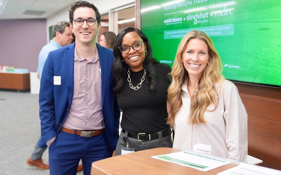 tnAchieves team members at the MemAccess launch in Memphis