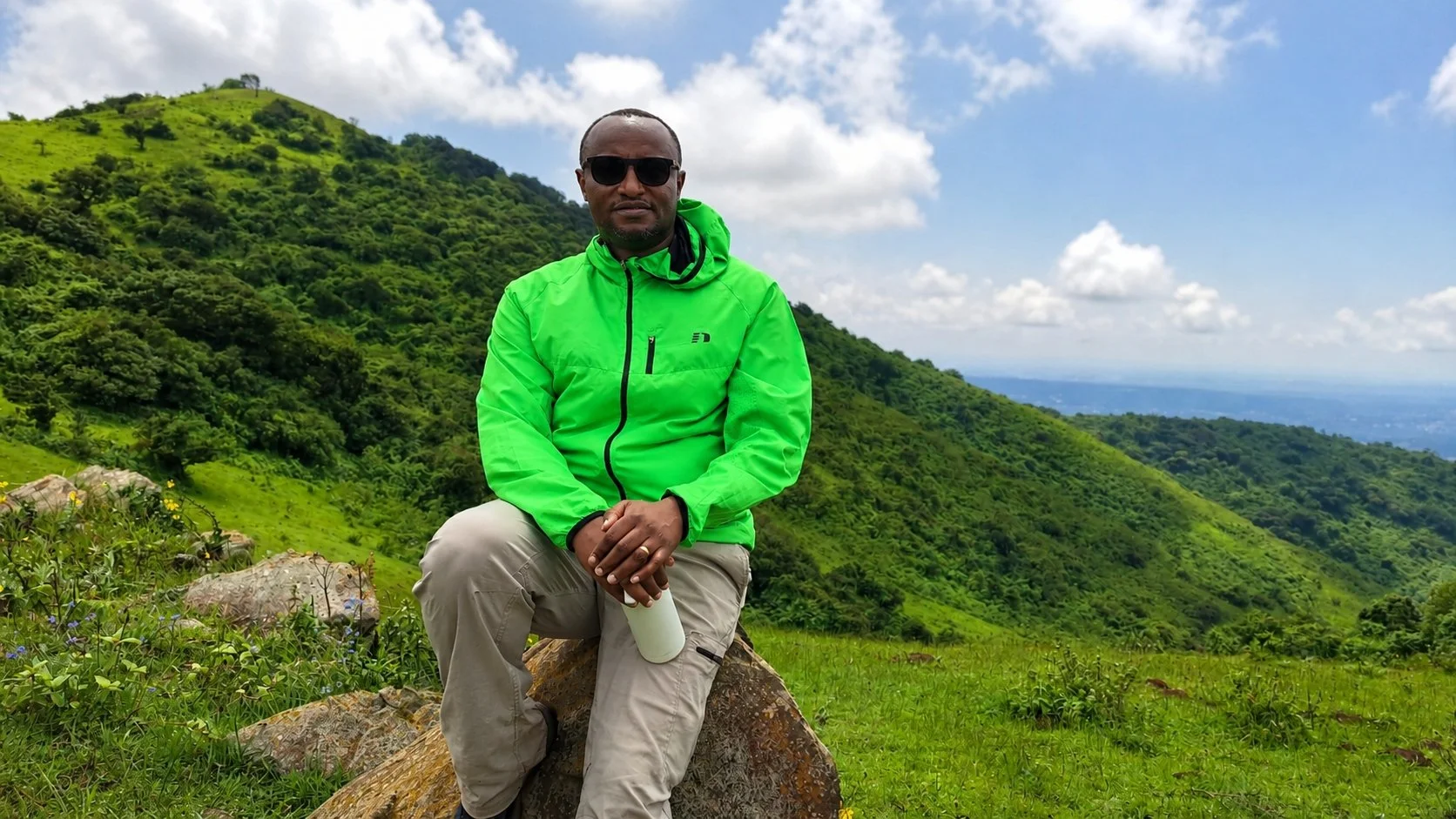 Portrait of Dr Timothy Murithi Mwiti, founder of Ticked Bucket List.