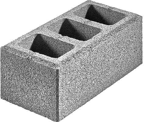 A breeze block