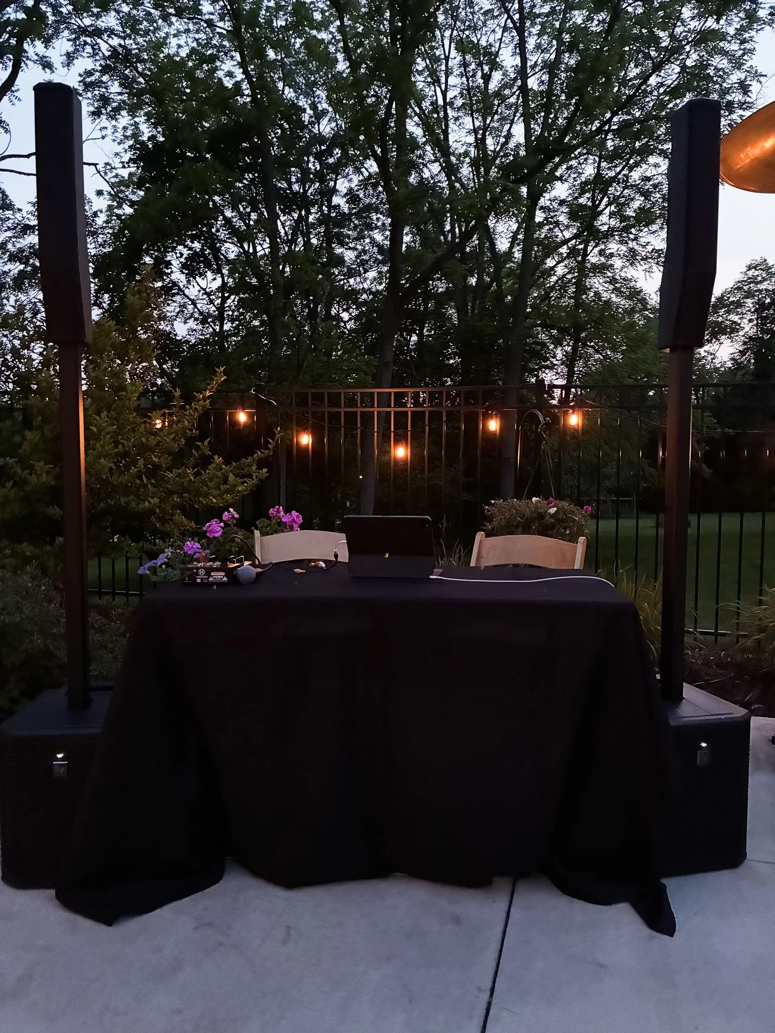 YB Studios special occasion DJ setup