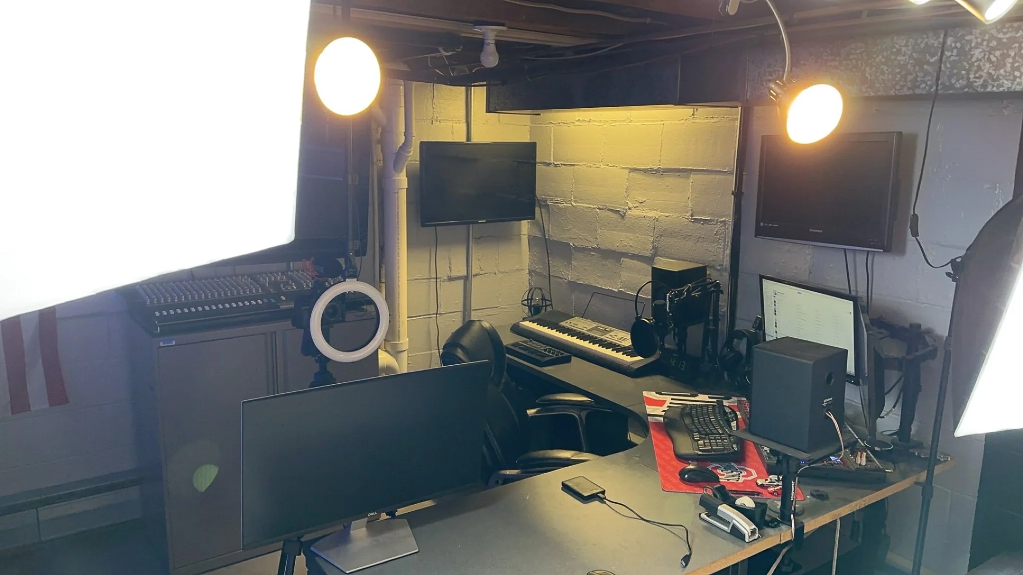 YB Studios recording and production equipment