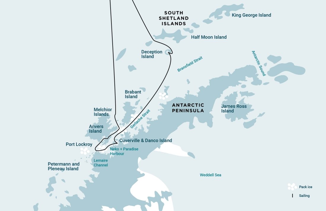 Expedition Route Map