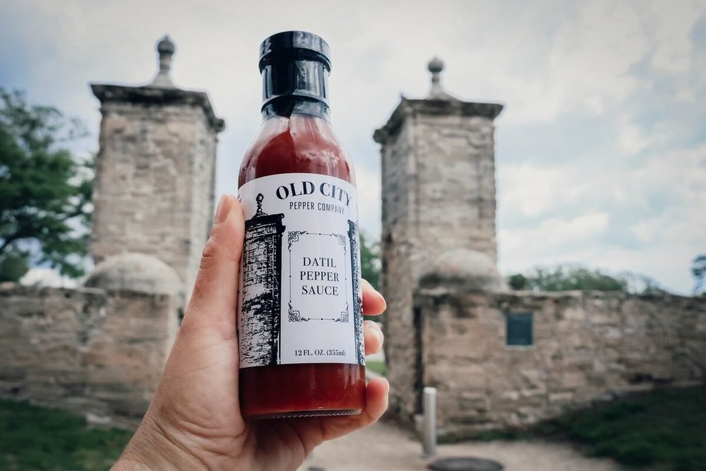 Datil Pepper Sauce at the Old City Gates
