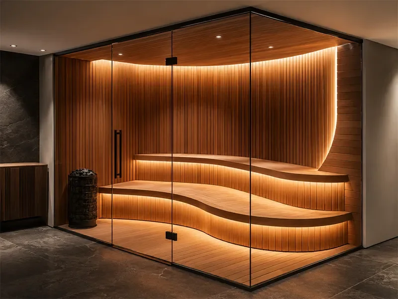 Custom sauna build in Seattle, WA by Space | Craft