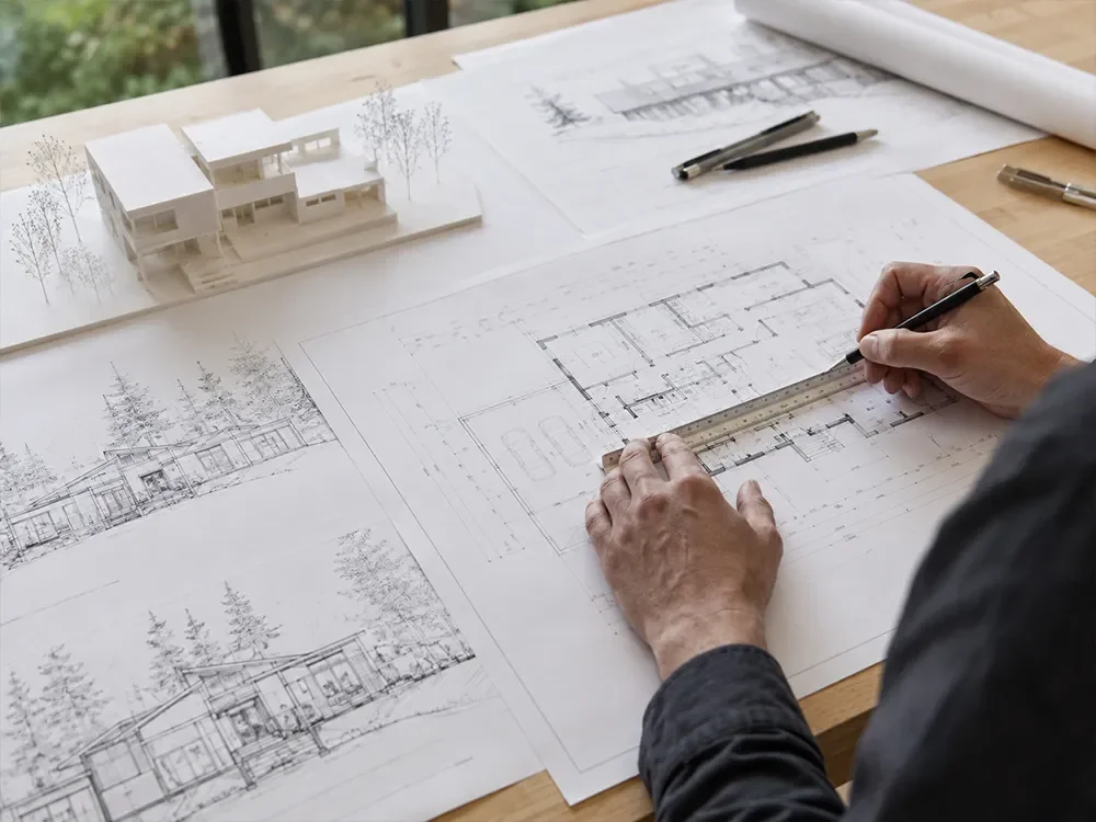 Custom home architectural design in Kirkland, WA