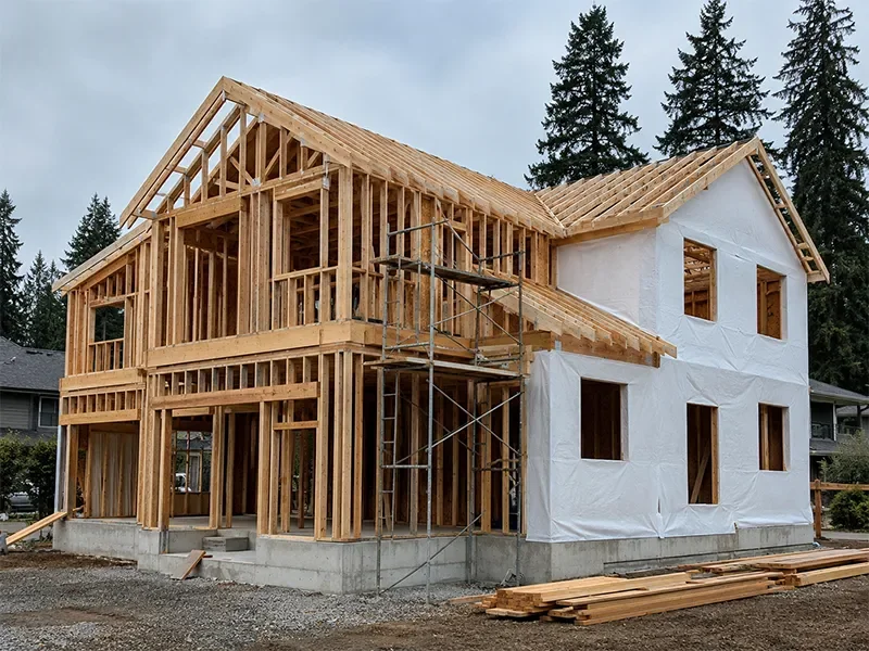 Teardown-rebuild custom home construction in Seattle, WA by Space | Craft