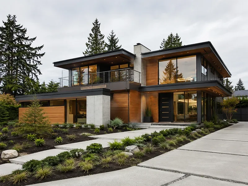 Infill and vacant lot custom home construction in Seattle, WA by Space | Craft