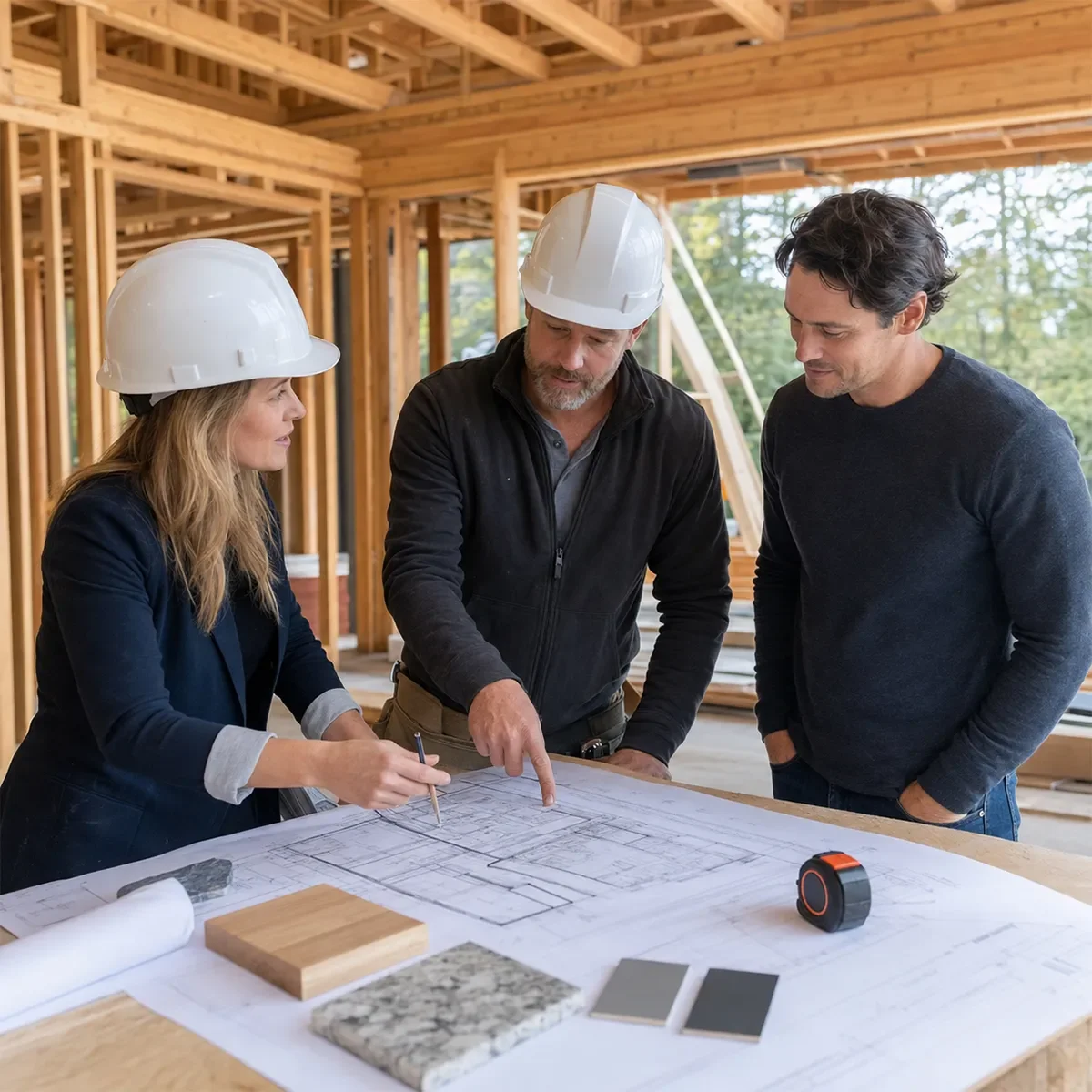 High-end finishes in a Kirkland, WA custom home