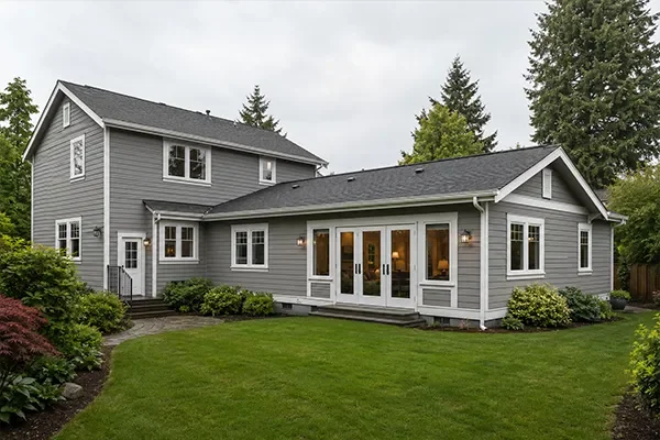 Main-floor room additions in a Kirkland, WA home