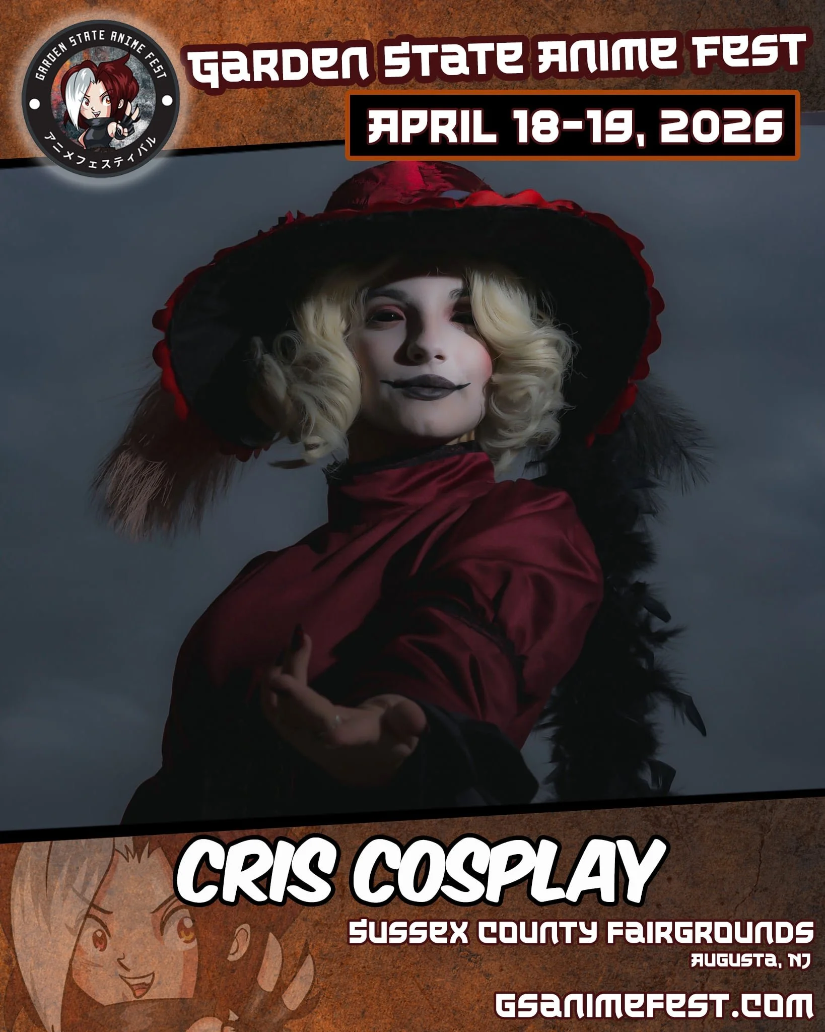 Cris Cosplay at Garden State Anime Fest 2026