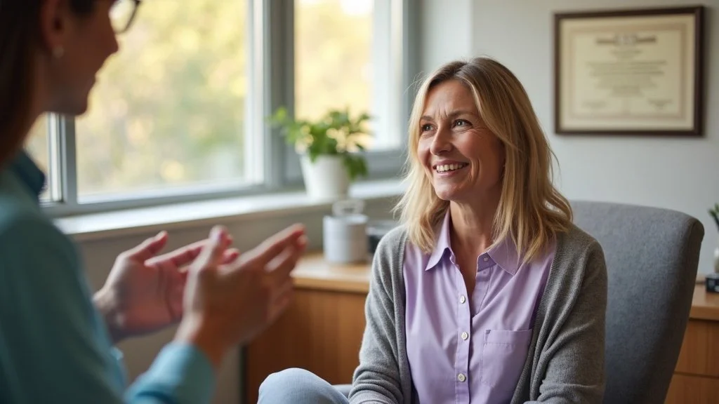 Patient receiving comprehensive neurogenic claudication evaluation from fellowship-trained pain specialist in Napa