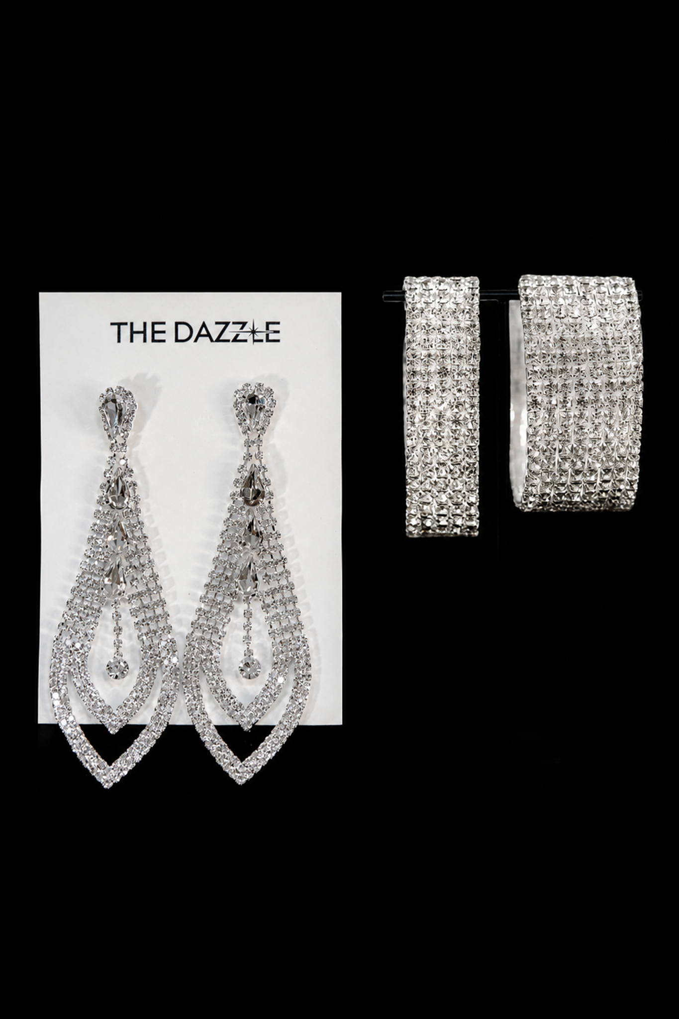 The Dazzle matching earring and bracelet sets