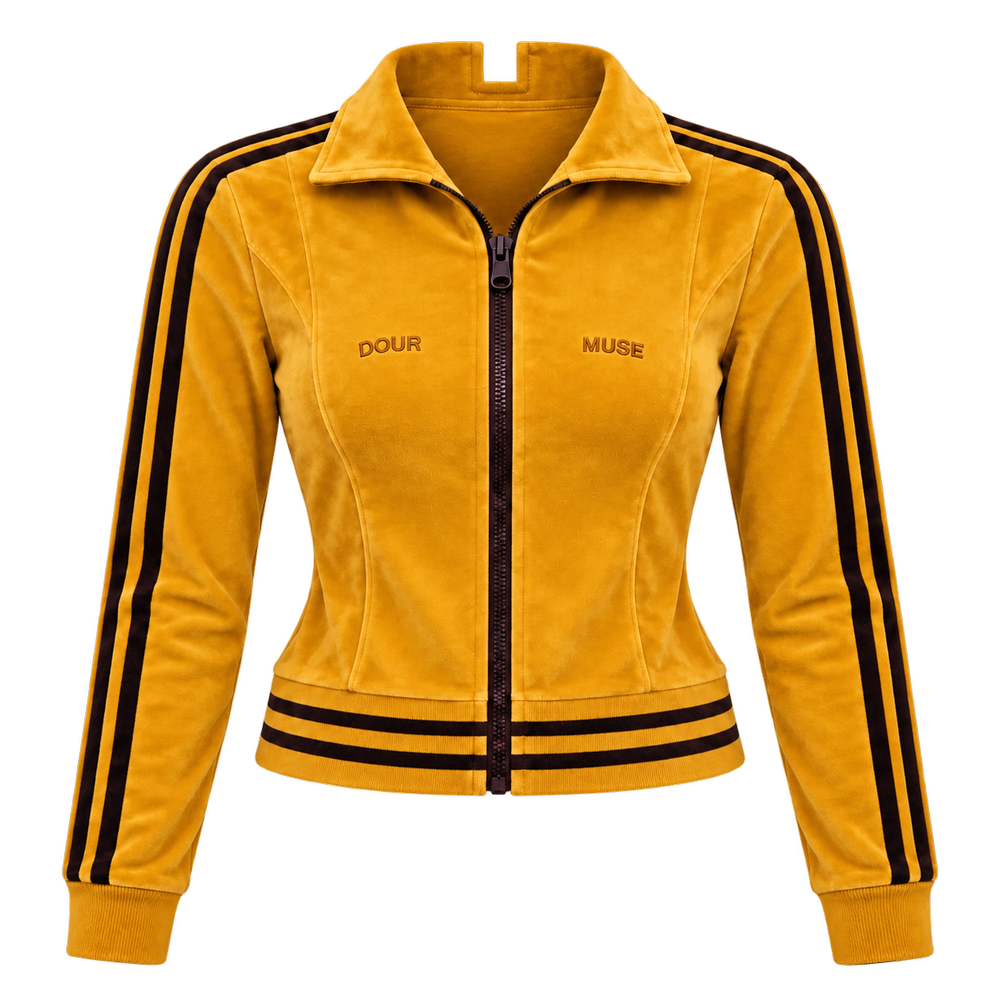 Yellow Track Women’s Sweater