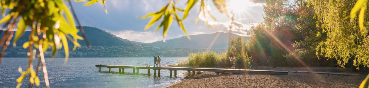 Naramata Centre lakeside