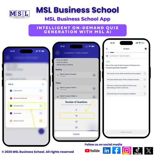 MSL AI quiz feature: intelligent on-demand quiz generation in the MSL App